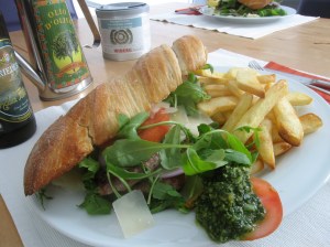 The Italian Job Burger