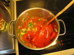 Alles rein. Es kommt einfach alles rein.