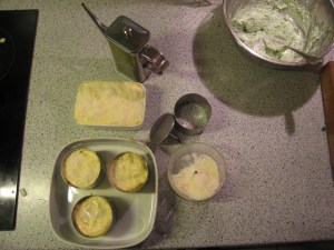 Schicht auf Schicht in der Ringform