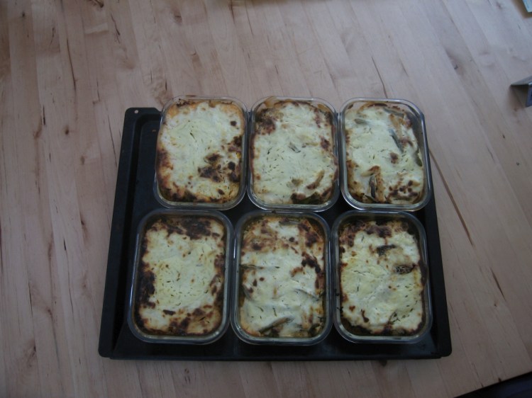 Cool down nach dem Backrohr