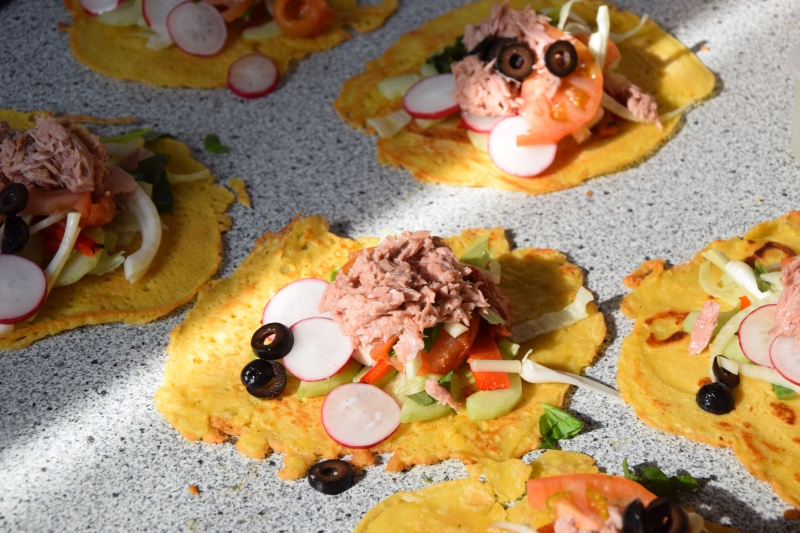 Soccas mit Gemüse 2