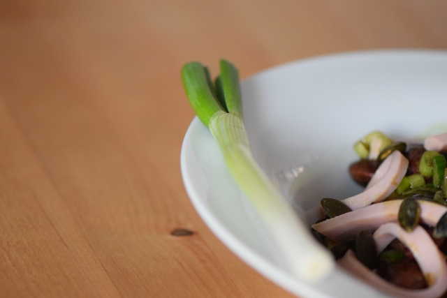 Käferbohnensalat mit Parpadelle (9)
