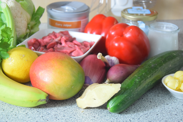 bananen-mango-rind-gurkensalat-1