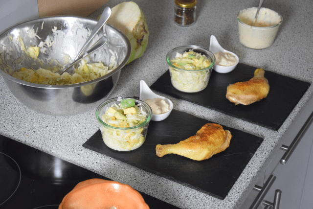 Kraut &amp; Huhn, ein bisschen Mayonnaise (2)