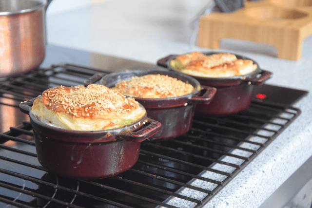 Lachskokotte in Kerbelsauce (4)