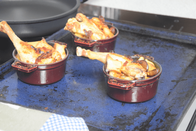 Hähnchen auf Jäger-Art im Frühlingsragout (3)