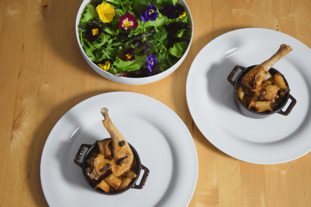 Hähnchen auf Jäger-Art im Frühlingsragout (5)