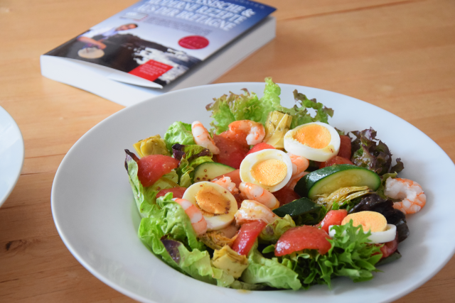 Bretonischer Garnelensalat mit Ei (2)