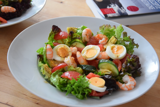 Bretonischer Garnelensalat mit Ei (3)