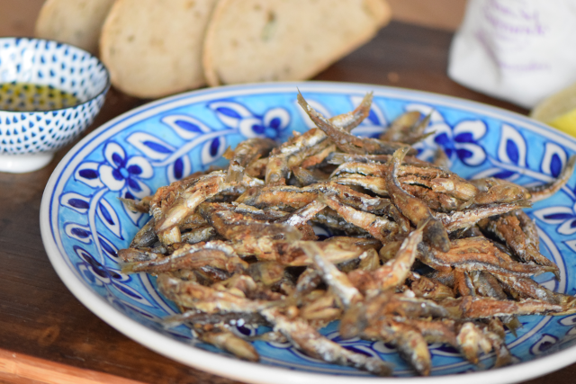 Frittierte Sardinen (3)