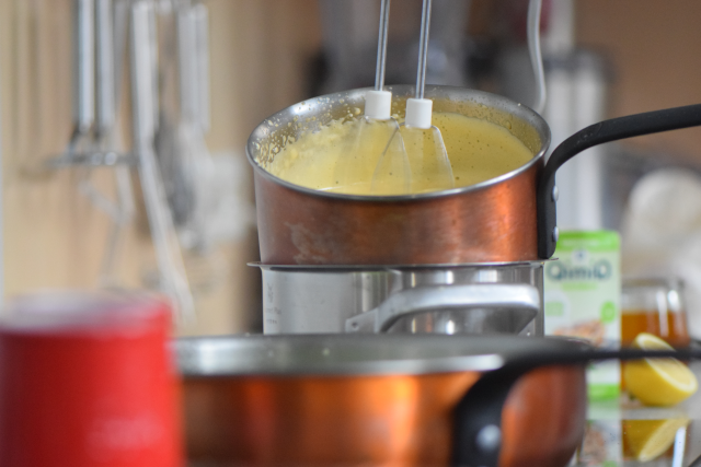 Grüner Spargel mit Sauce Mousseline (2)