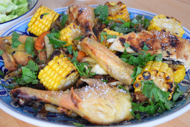 Hähnchen in der Gemüsepfanne (3)