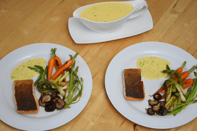 Lachs mit Sauce Béarnaise (6)