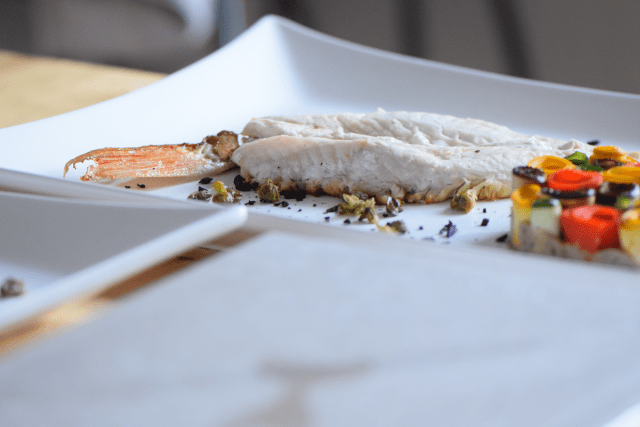 Knurrhahn mit Tian und Rotwein-Sauce (14)