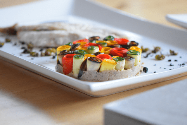 Knurrhahn mit Tian und Rotwein-Sauce (16)