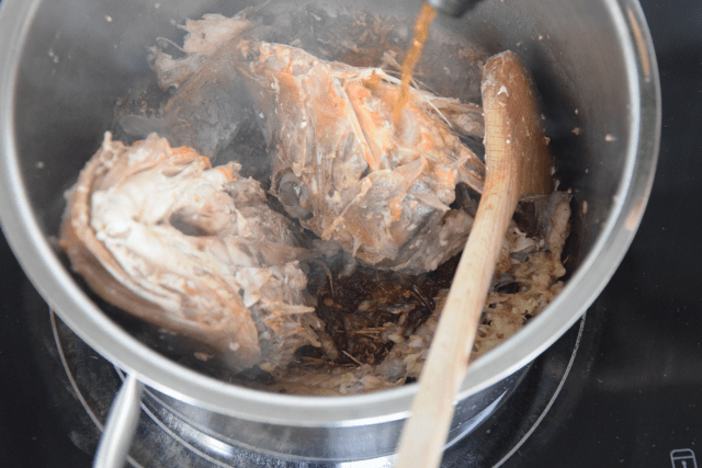 Knurrhahn mit Tian und Rotwein-Sauce (3)