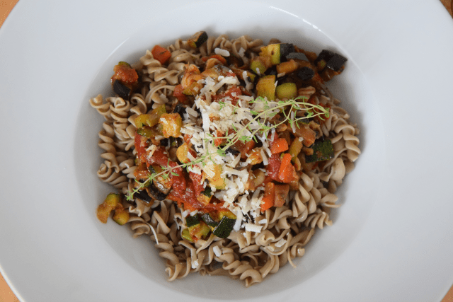 Paleospiralen mit Gemüsepfanne (4)