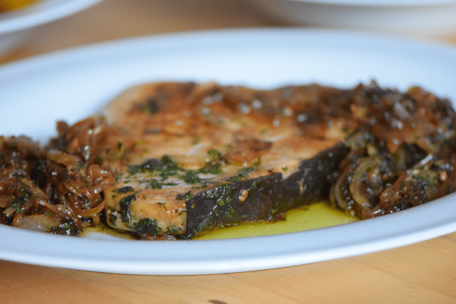 Schwertfisch und Zwiebel (4)