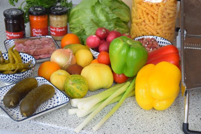 Kalte Pesto-Nudelsalate (1)