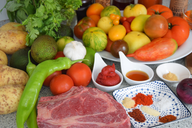 Steak mit Kartoffelwaffeln (1)