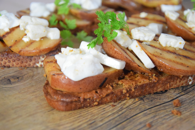Birnen-Ziegenkäse-Krustenbrot (4)