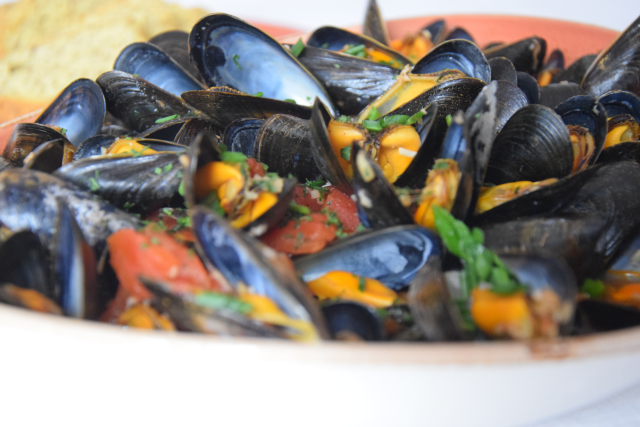 Miesmuscheln auf japanische Art (4)