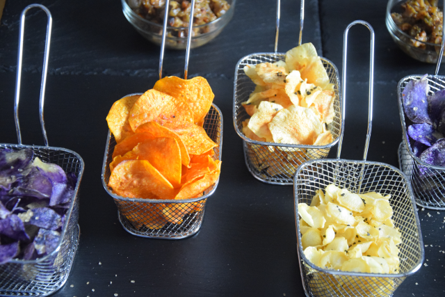 Wurzelchips mit Birnen-Dörrfeigen-Chutney (3)