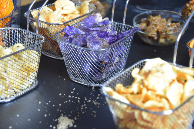 Wurzelchips mit Birnen-Dörrfeigen-Chutney (5)