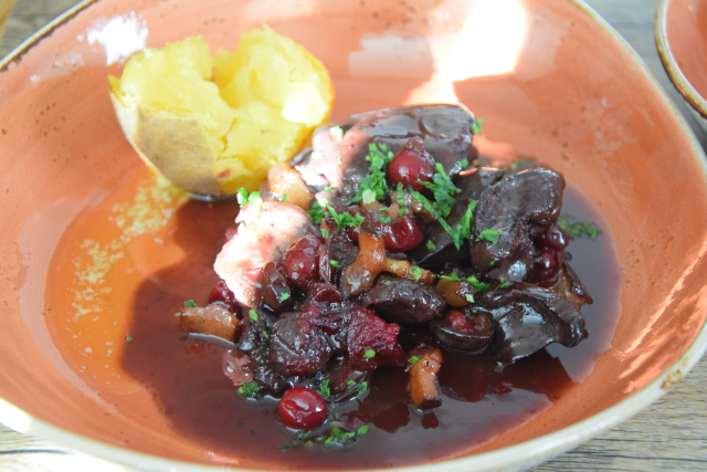 Hühnerleber mit Cranberries (5)