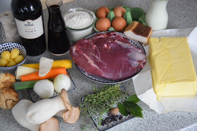 Rehbraten mit Schmarren (1)