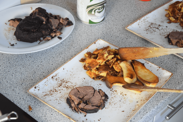 Rehbraten mit Schmarren (6)