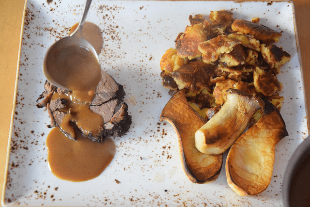 Rehbraten mit Schmarren (7)