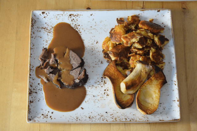 Rehbraten mit Schmarren (8)