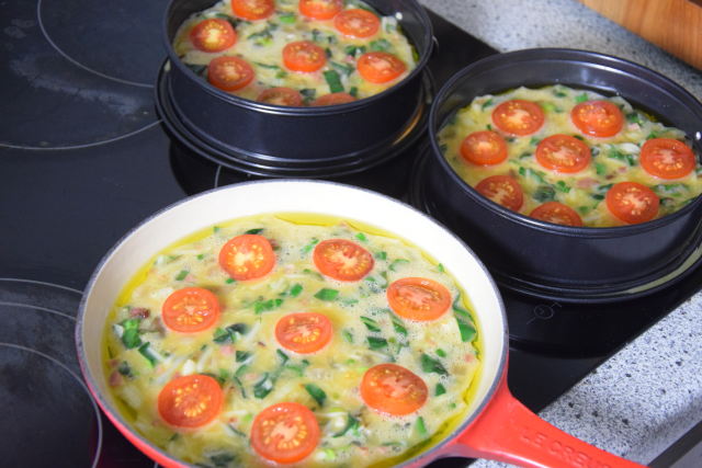 Frittata mit Speck und Tomaten (2)