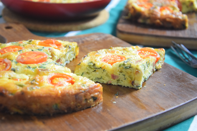 Frittata mit Speck und Tomaten – Küchenereignisse Frittata mit Speck und Tomaten – Küchenereignisse