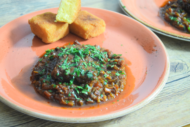 Guancialini di maiale ai porcini (2)