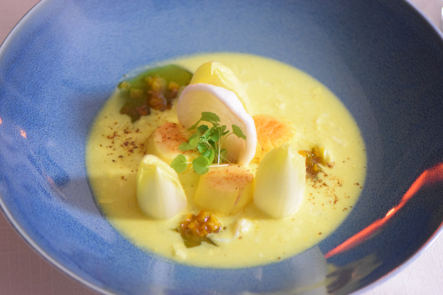 Jakobsmuschel Tataki & Ceviche (5)