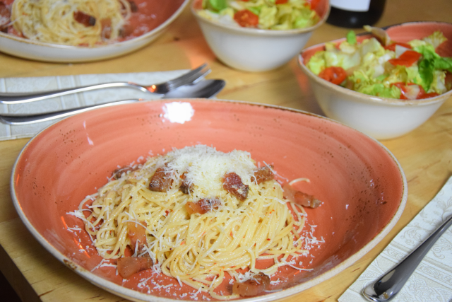 Spaghetti mit Guanciale (5)