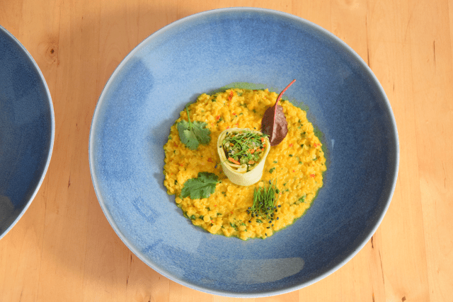 Linsen-Curry mit Gemüse in Kokospfannkuchen (5)