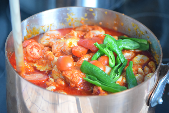 Paprikahendl mit Spätzle (2)