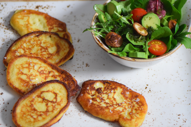 Kartoffelpuffer auf die zerdrückte Art – Küchenereignisse