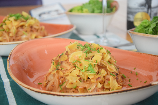 Burgenländisches Kochbuch Krautfleckerl (5)