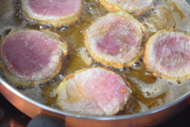 Saltimbocca vom Schwein (6)