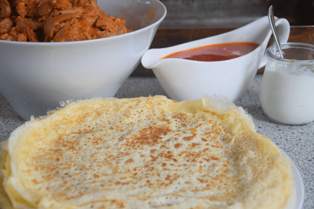 Überbackene Fleischpalatschinken (1)