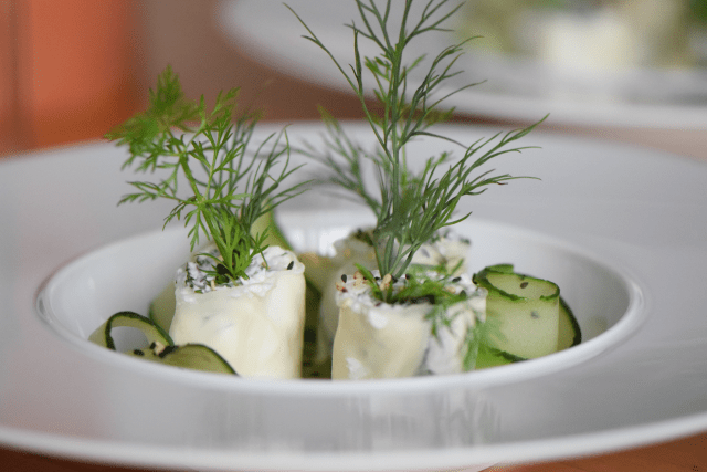 Reispapierrollen mit Minze und Ricotta (7)