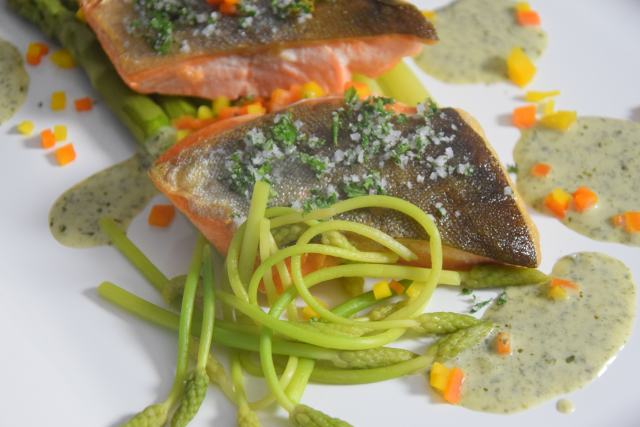 Saibling Spargel Kerbel (2)