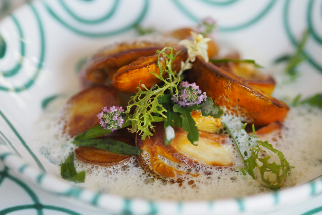 Kaiserlinge im Kräuterschäumchen (8)