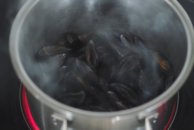 Frittierte Miesmuscheln