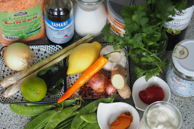 Rote-Linsen-Suppe mit Chiliöl (1)