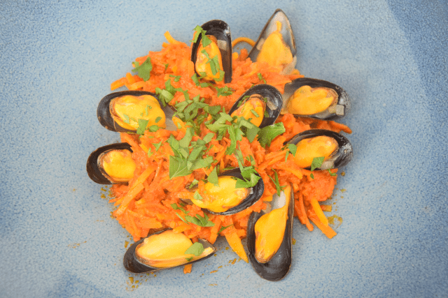 Butternusskürbis mit Miesmuscheln (7)